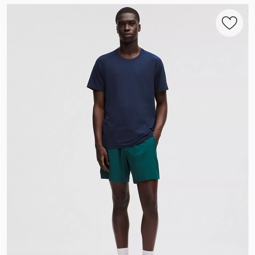 lululemon athletica Navy Short Sleeve Tee